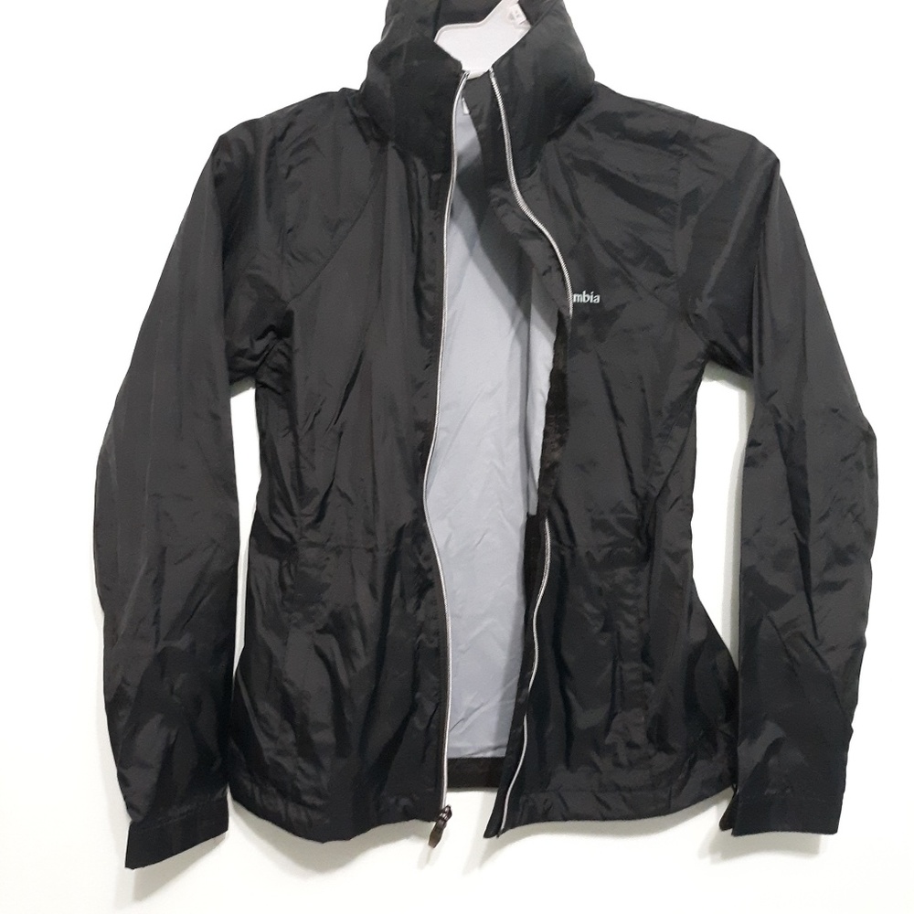 Black Columbia Raincoat